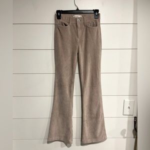 Abercrombie kids corduroy flares NWOT